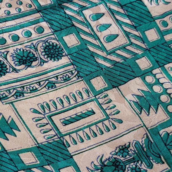 Darn Good Yarn Sari Silk Wrap Skirt Tea Goddess - Picture 12 of 16